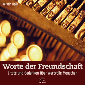 Buchcover Worte der Freundschaft | Kerstin Hack | EAN 9783935992534 | ISBN 3-935992-53-X | ISBN 978-3-935992-53-4