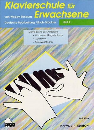 Buchcover Klavierschule für Erwachsene | Wesley Schaum | EAN 9783936026863 | ISBN 3-936026-86-6 | ISBN 978-3-936026-86-3