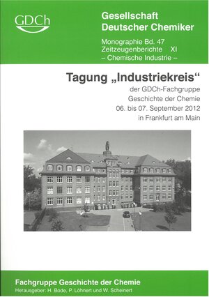 Buchcover GDCh-Monographie Band 47: Zeitzeugenberichte XI  | EAN 9783936028775 | ISBN 3-936028-77-X | ISBN 978-3-936028-77-5