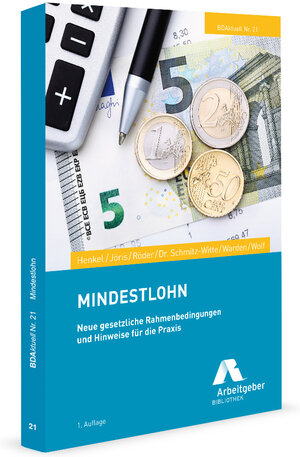 Buchcover Mindestlohn | Denis Henkel | EAN 9783936074864 | ISBN 3-936074-86-0 | ISBN 978-3-936074-86-4