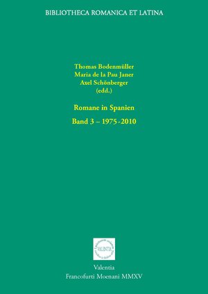 Buchcover Romane in Spanien | EAN 9783936132359 | ISBN 3-936132-35-6 | ISBN 978-3-936132-35-9