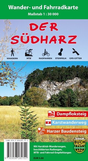 Buchcover Der Südharz  | EAN 9783936185751 | ISBN 3-936185-75-1 | ISBN 978-3-936185-75-1