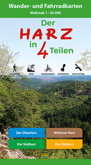 Buchcover Der Harz in 4 Teilen  | EAN 9783936185768 | ISBN 3-936185-76-X | ISBN 978-3-936185-76-8