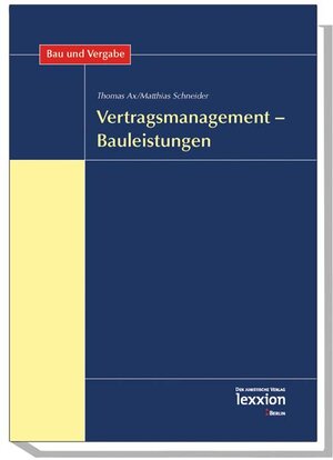 Vertragsmanagement - Bauleistungen