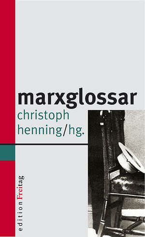 Buchcover Marxglossar | Eike Bohlken | EAN 9783936252088 | ISBN 3-936252-08-4 | ISBN 978-3-936252-08-8