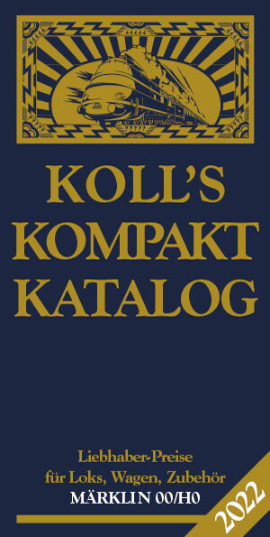 Buchcover Koll's Kompaktkatalog Märklin 00/H0 2022 | Joachim Koll | EAN 9783936339833 | ISBN 3-936339-83-X | ISBN 978-3-936339-83-3