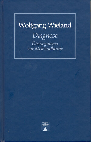 Buchcover Die Diagnose | Wolfgang Wieland | EAN 9783936345483 | ISBN 3-936345-48-1 | ISBN 978-3-936345-48-3