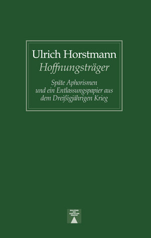 Buchcover Hoffnungsträger | Ulrich Horstmann | EAN 9783936345551 | ISBN 3-936345-55-4 | ISBN 978-3-936345-55-1