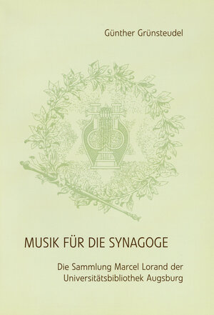 Buchcover Musik für die Synagoge | Günther Grünsteudel | EAN 9783936504033 | ISBN 3-936504-03-2 | ISBN 978-3-936504-03-3