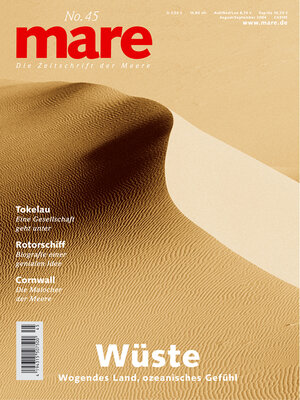 Buchcover mare - Die Zeitschrift der Meere / No. 45 / Wüste  | EAN 9783936543353 | ISBN 3-936543-35-6 | ISBN 978-3-936543-35-3