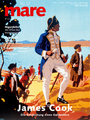 Buchcover mare - Die Zeitschrift der Meere / No. 55 / James Cook  | EAN 9783936543452 | ISBN 3-936543-45-3 | ISBN 978-3-936543-45-2