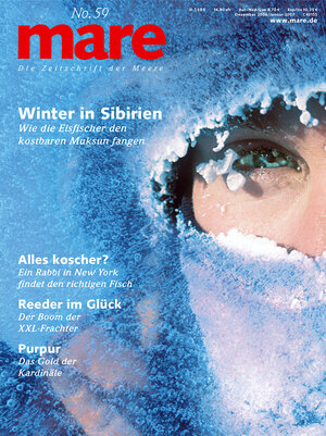 Buchcover mare - Die Zeitschrift der Meere / No. 59 / Winter in Sibirien  | EAN 9783936543490 | ISBN 3-936543-49-6 | ISBN 978-3-936543-49-0
