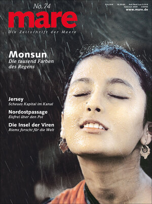Buchcover mare - Die Zeitschrift der Meere / No. 74 / Monsun  | EAN 9783936543643 | ISBN 3-936543-64-X | ISBN 978-3-936543-64-3