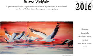 Buchcover 2016 - &bdquo;Bunte Vielfalt&ldquo; | Karola Onken | EAN 9783936691580 | ISBN 3-936691-58-4 | ISBN 978-3-936691-58-0