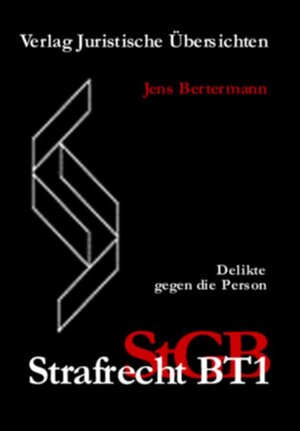 Buchcover Strafrecht BT1 | Jens Bertermann | EAN 9783936704228 | ISBN 3-936704-22-8 | ISBN 978-3-936704-22-8