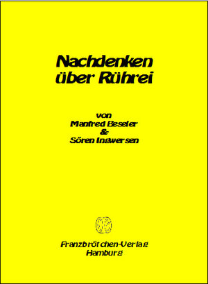 Buchcover Nachdenken über Rührei | Manfred Beseler | EAN 9783936712032 | ISBN 3-936712-03-4 | ISBN 978-3-936712-03-2