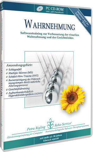 Buchcover Wahrnehmung - Schlaganfall, Schädel-Hirn-Trauma (SHT) und Gehirn-OP | Petra Rigling | EAN 9783936726251 | ISBN 3-936726-25-6 | ISBN 978-3-936726-25-1