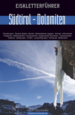 Buchcover Eiskletterführer "Südtirol-Dolomiten" | Konrad Auer | EAN 9783936740608 | ISBN 3-936740-60-7 | ISBN 978-3-936740-60-8