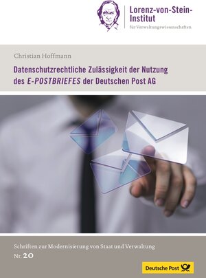 Buchcover Datenschutzrechtliche Zulässigkeit der Nutzung des E-POSTBRIEFES der Deutschen Post AG | Christian Hoffmann | EAN 9783936773934 | ISBN 3-936773-93-9 | ISBN 978-3-936773-93-4