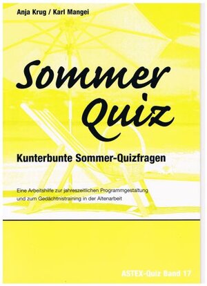 Buchcover Sommer Quiz - Kunterbunte Sommer-Quizfragen | Anja Krug | EAN 9783936778144 | ISBN 3-936778-14-0 | ISBN 978-3-936778-14-4