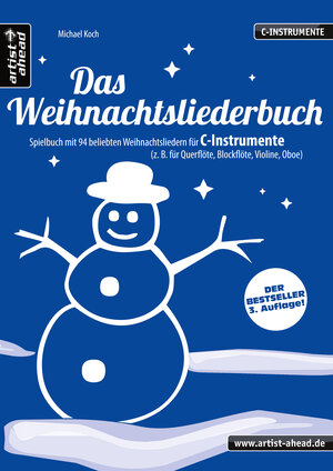 Buchcover Das Weihnachtsliederbuch (C-Instrumente) | Michael Koch | EAN 9783936807806 | ISBN 3-936807-80-9 | ISBN 978-3-936807-80-6