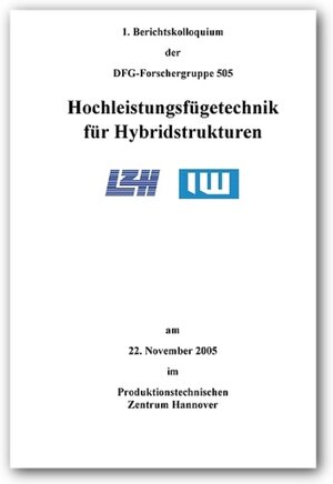 Buchcover Hochleistungsfügetechnik für Hybridstrukturen  | EAN 9783936888997 | ISBN 3-936888-99-X | ISBN 978-3-936888-99-7