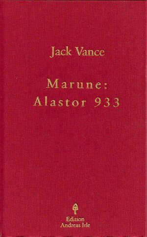 Buchcover Marune: Alastor 933 | Jack Vance | EAN 9783936922073 | ISBN 3-936922-07-1 | ISBN 978-3-936922-07-3