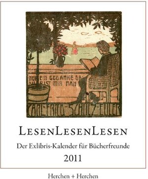 Buchcover LesenLesenLesen. Der Exlibris-Kalender für Bücherfreunde 2011  | EAN 9783936964370 | ISBN 3-936964-37-8 | ISBN 978-3-936964-37-0