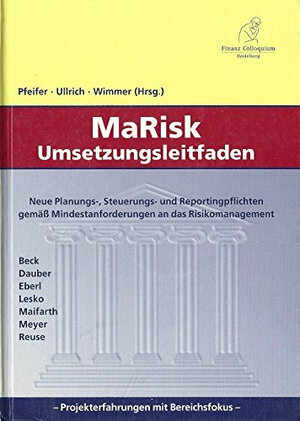Buchcover MaRisk Umsetzungsleitfaden | Markus Dauber | EAN 9783936974317 | ISBN 3-936974-31-4 | ISBN 978-3-936974-31-7