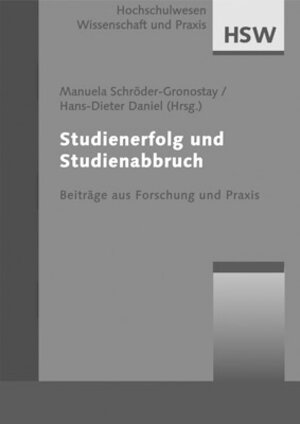 Buchcover Studienerfolg und Studienabbruch  | EAN 9783937026169 | ISBN 3-937026-16-9 | ISBN 978-3-937026-16-9