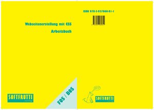 Buchcover Webseitenerstellung mit CSS | Frank Braun | EAN 9783937060811 | ISBN 3-937060-81-2 | ISBN 978-3-937060-81-1