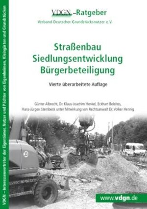 Buchcover Straßenbau, Siedlungsentwicklung, Bürgerbeteiligung | Günter Albrecht | EAN 9783937080277 | ISBN 3-937080-27-9 | ISBN 978-3-937080-27-7