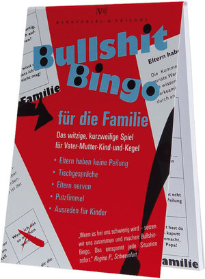 Buchcover Bullshit Bingo für die Familie  | EAN 9783937125435 | ISBN 3-937125-43-4 | ISBN 978-3-937125-43-5
