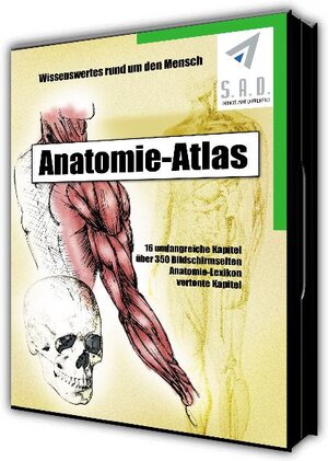 Buchcover Anatomie-Atlas  | EAN 9783937215006 | ISBN 3-937215-00-X | ISBN 978-3-937215-00-6