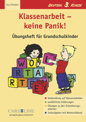 Buchcover Klassenarbeit - Keine Panik! | Eva Christian | EAN 9783937252216 | ISBN 3-937252-21-5 | ISBN 978-3-937252-21-6