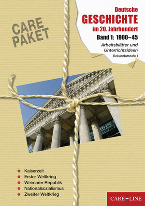Buchcover CARE-PAKET Deutsche Geschichte im 20. Jahrhundert  | EAN 9783937252339 | ISBN 3-937252-33-9 | ISBN 978-3-937252-33-9