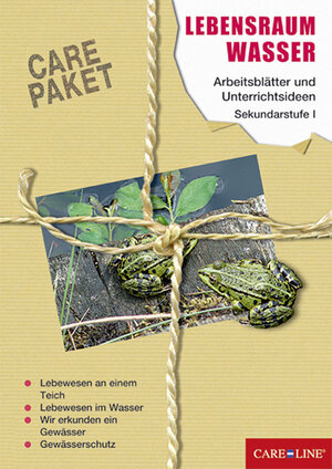 Buchcover CARE-PAKET Lebensraum Wasser | Ingeborg Weinberger | EAN 9783937252834 | ISBN 3-937252-83-5 | ISBN 978-3-937252-83-4