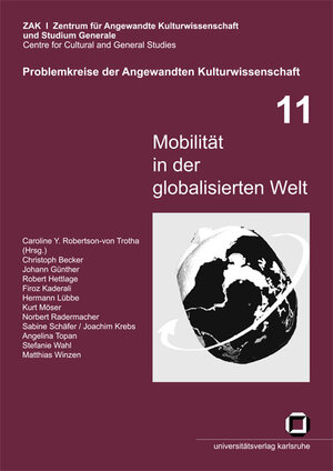 Buchcover Mobilität in der globalisierten Welt  | EAN 9783937300627 | ISBN 3-937300-62-7 | ISBN 978-3-937300-62-7