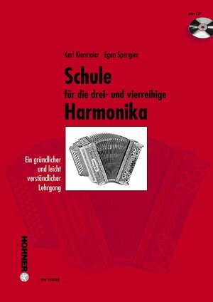 Buchcover Schule für die drei- und vierreihige Steirische Harmonika | Karl Kiermaier | EAN 9783937315034 | ISBN 3-937315-03-9 | ISBN 978-3-937315-03-4