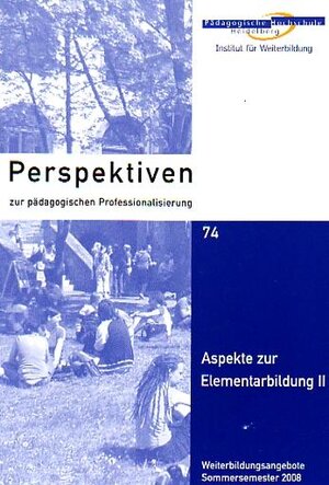 Buchcover Aspekte zur Elementarbildung II  | EAN 9783937333700 | ISBN 3-937333-70-3 | ISBN 978-3-937333-70-0