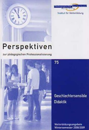 Buchcover Geschlechtersensible Didaktik  | EAN 9783937333915 | ISBN 3-937333-91-6 | ISBN 978-3-937333-91-5
