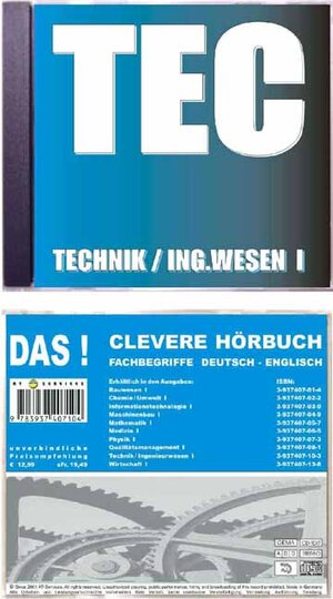 Buchcover Fachbegriffe - Technik /Ingenieurwesen I  | EAN 9783937407104 | ISBN 3-937407-10-3 | ISBN 978-3-937407-10-4