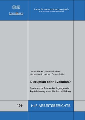 Buchcover Disruption oder Evolution? | Justus Henke | EAN 9783937573670 | ISBN 3-937573-67-4 | ISBN 978-3-937573-67-0