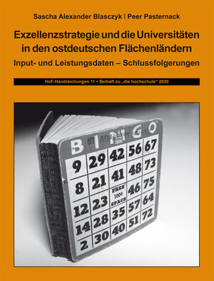 Buchcover Exzellenzstrategie und die Universitäten in den ostdeutschen Flächenländern | Sascha Alexander Blasczyk | EAN 9783937573731 | ISBN 3-937573-73-9 | ISBN 978-3-937573-73-1