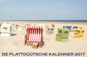 Buchcover De Plattdüütsche Kalenner 2017  | EAN 9783937580838 | ISBN 3-937580-83-2 | ISBN 978-3-937580-83-8