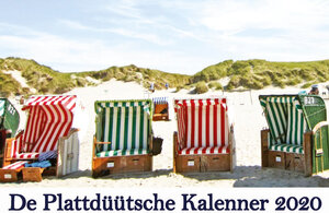 Buchcover De Plattdüütsche Kalenner 2020 | Silke Hars | EAN 9783937580975 | ISBN 3-937580-97-2 | ISBN 978-3-937580-97-5