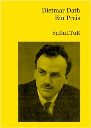 Buchcover Ein Preis | Dietmar Dath | EAN 9783937737188 | ISBN 3-937737-18-9 | ISBN 978-3-937737-18-8