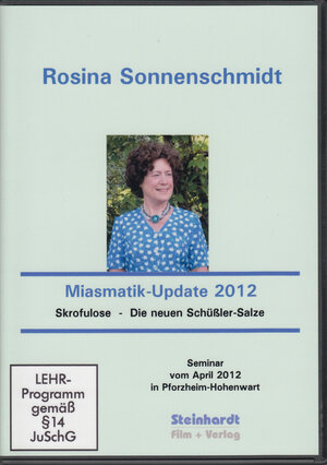 Buchcover Miasmatik-Update 2012 | Rosina Sonnenschmidt | EAN 9783937766881 | ISBN 3-937766-88-X | ISBN 978-3-937766-88-1