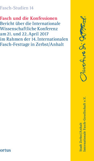 Buchcover Fasch und die Konfessionen  | EAN 9783937788586 | ISBN 3-937788-58-1 | ISBN 978-3-937788-58-6