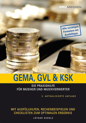 Buchcover Gema, GVL und KSK | Lothar Scholz | EAN 9783937841557 | ISBN 3-937841-55-5 | ISBN 978-3-937841-55-7